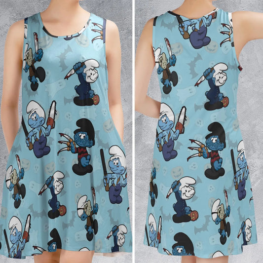 Sleeveless Dress - BWSTUX78