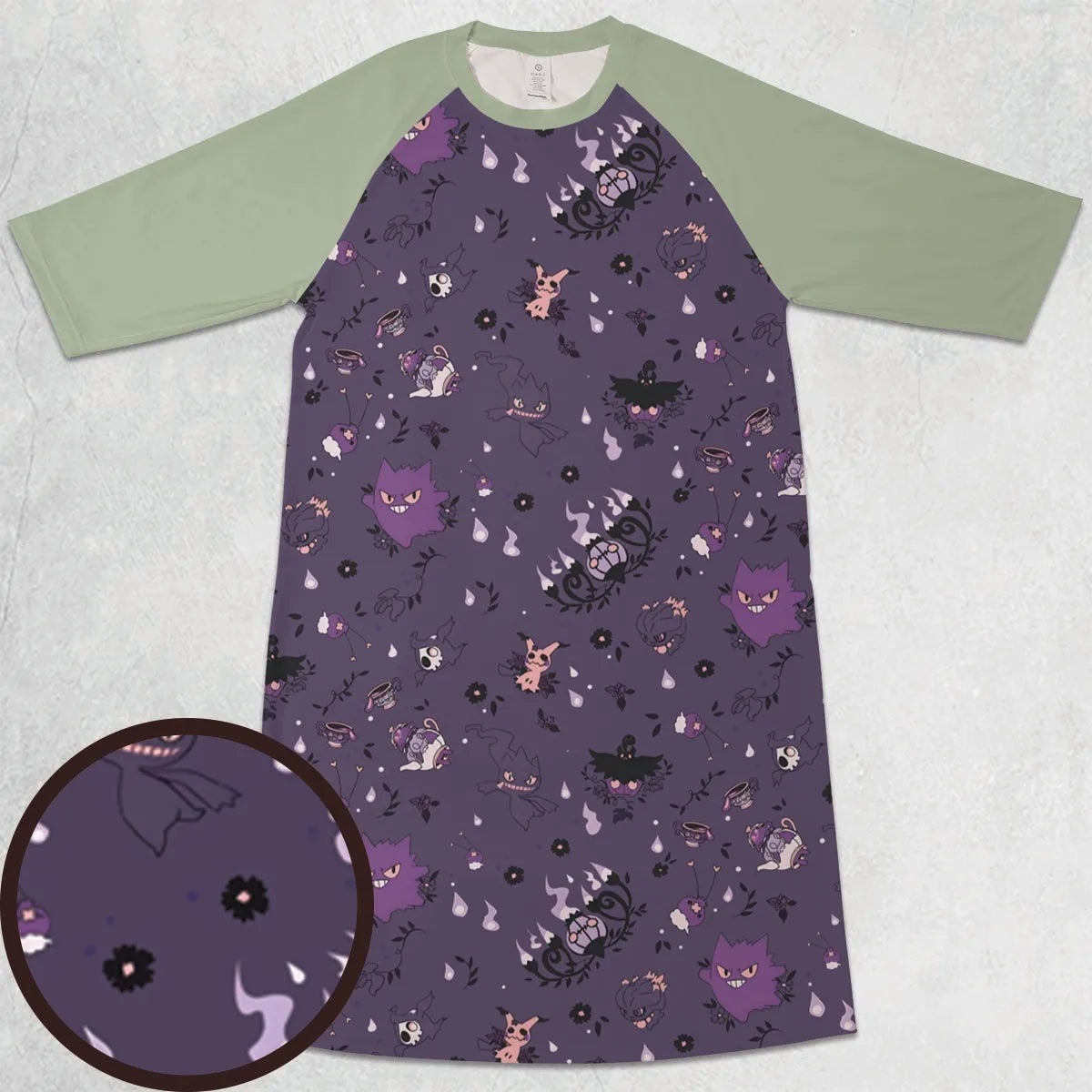 3/4 Sleeve Raglan Dress - NRTWZ5XN