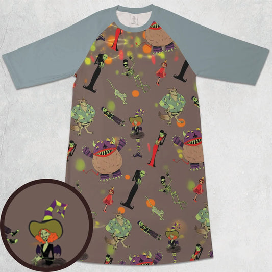 3/4 Sleeve Raglan Dress - 9R45QKCU