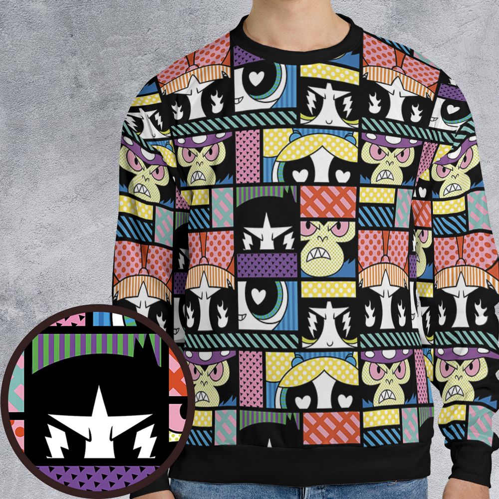 All-over Print Sweatshirt - LRHHYYCV -  - 1
