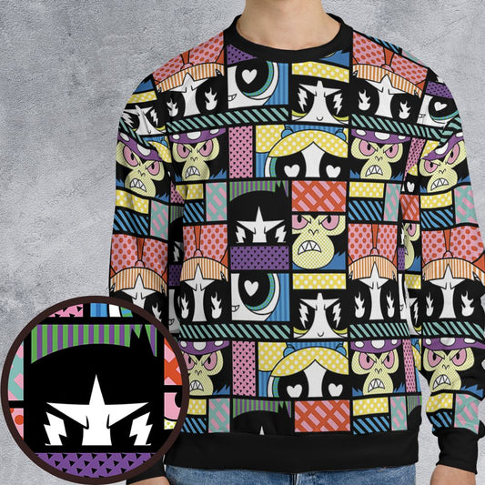 All-over Print Sweatshirt - LRHHYYCV -  - 1