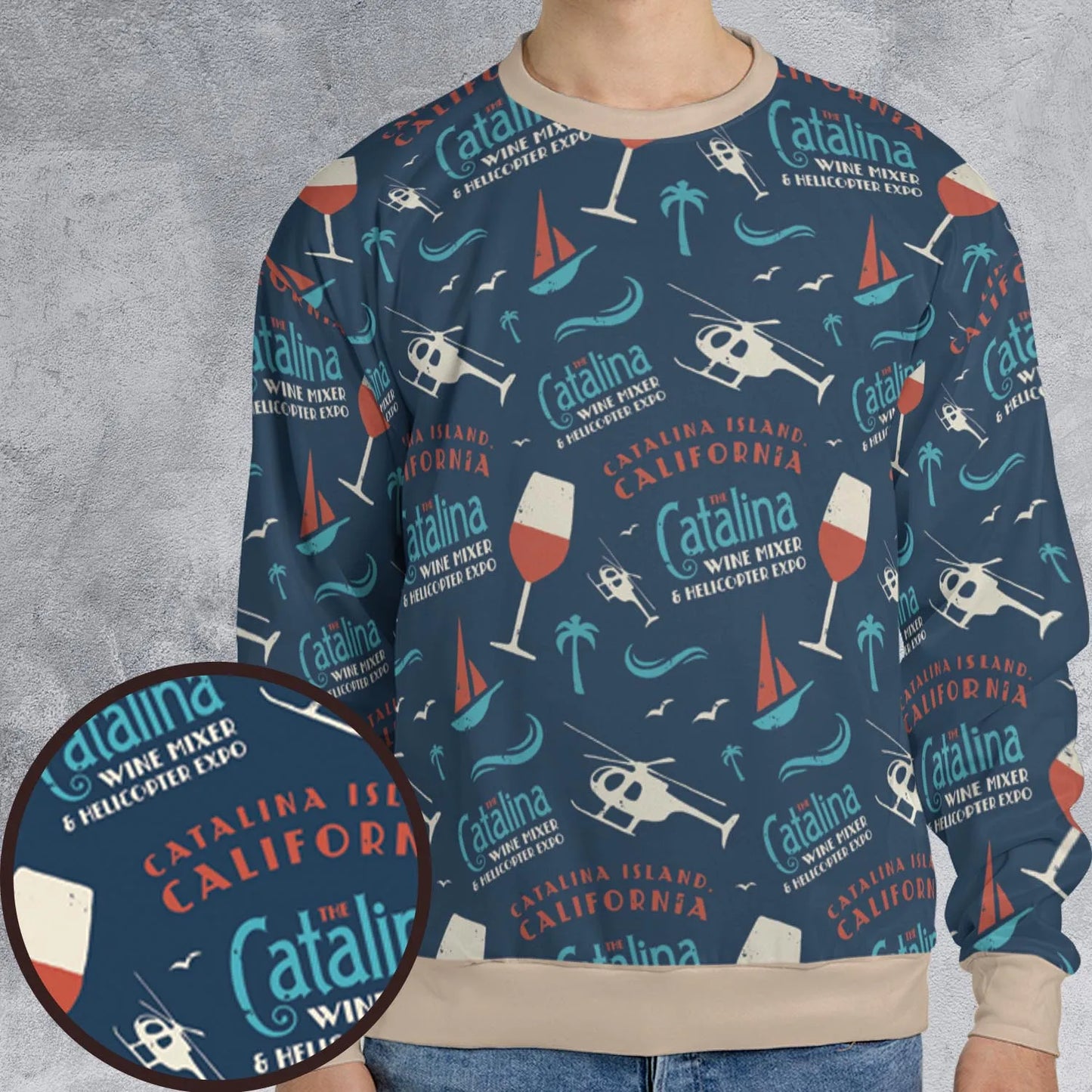 All-over Print Sweatshirt - DSLGFD4S