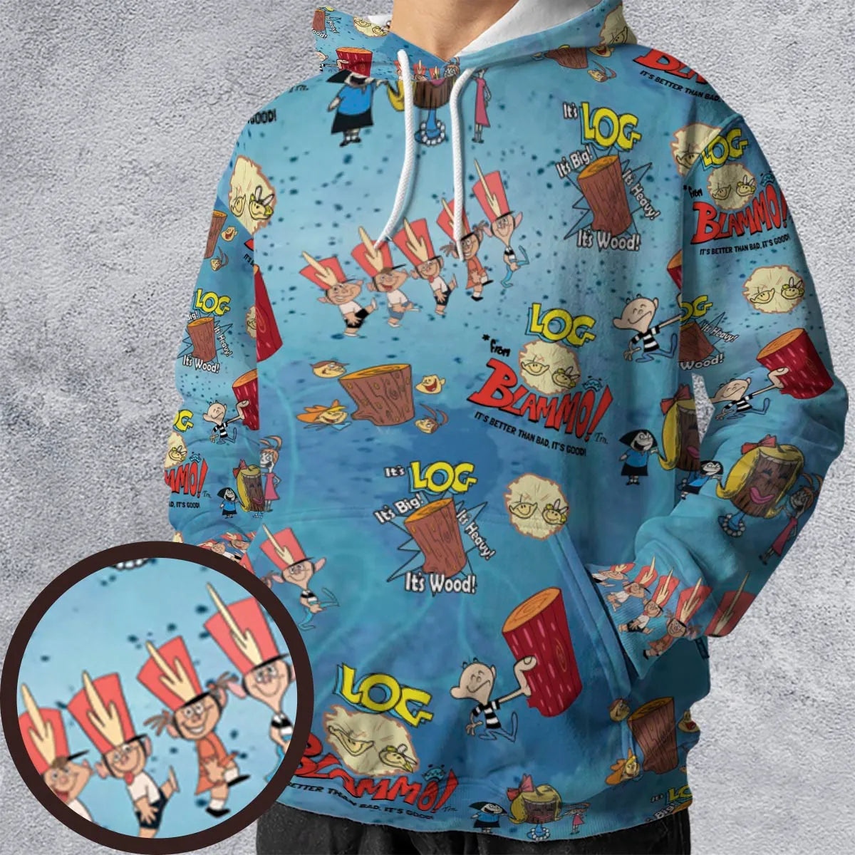 All-over Print Hoodie - BT9KJC42