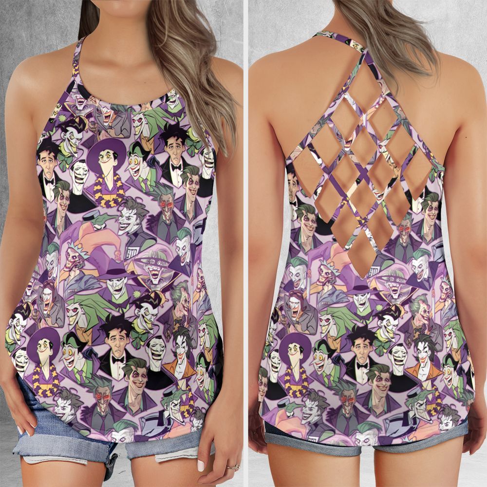 Criss Cross Tank Top - ZCVDF6J1 -  - 1