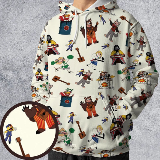 All-over Print Hoodie - GCWXU8SF