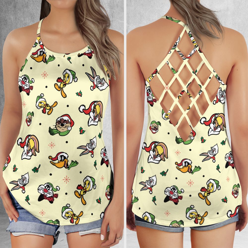 Criss Cross Tank Top - Q7V7CHXY -  - 1
