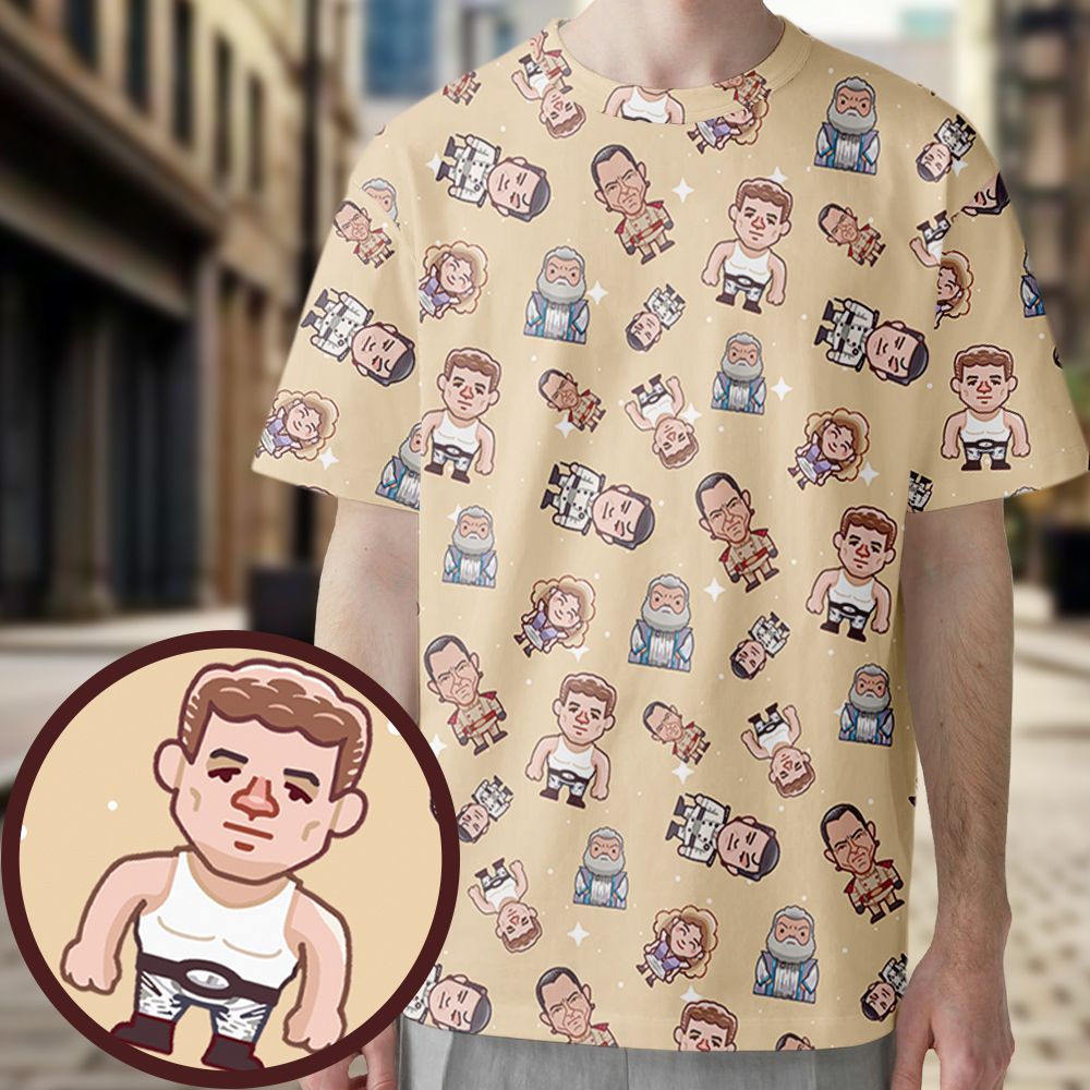 All-Over Print Unisex T-Shirt - MZQ1MFEM -  - 1