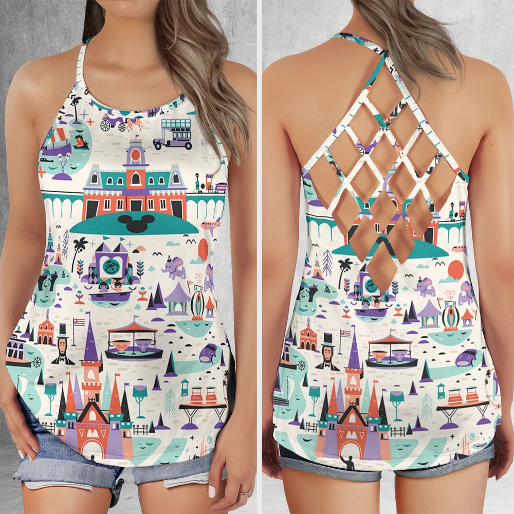 Criss Cross Tank Top - 2W3QPAD8 -  - 1