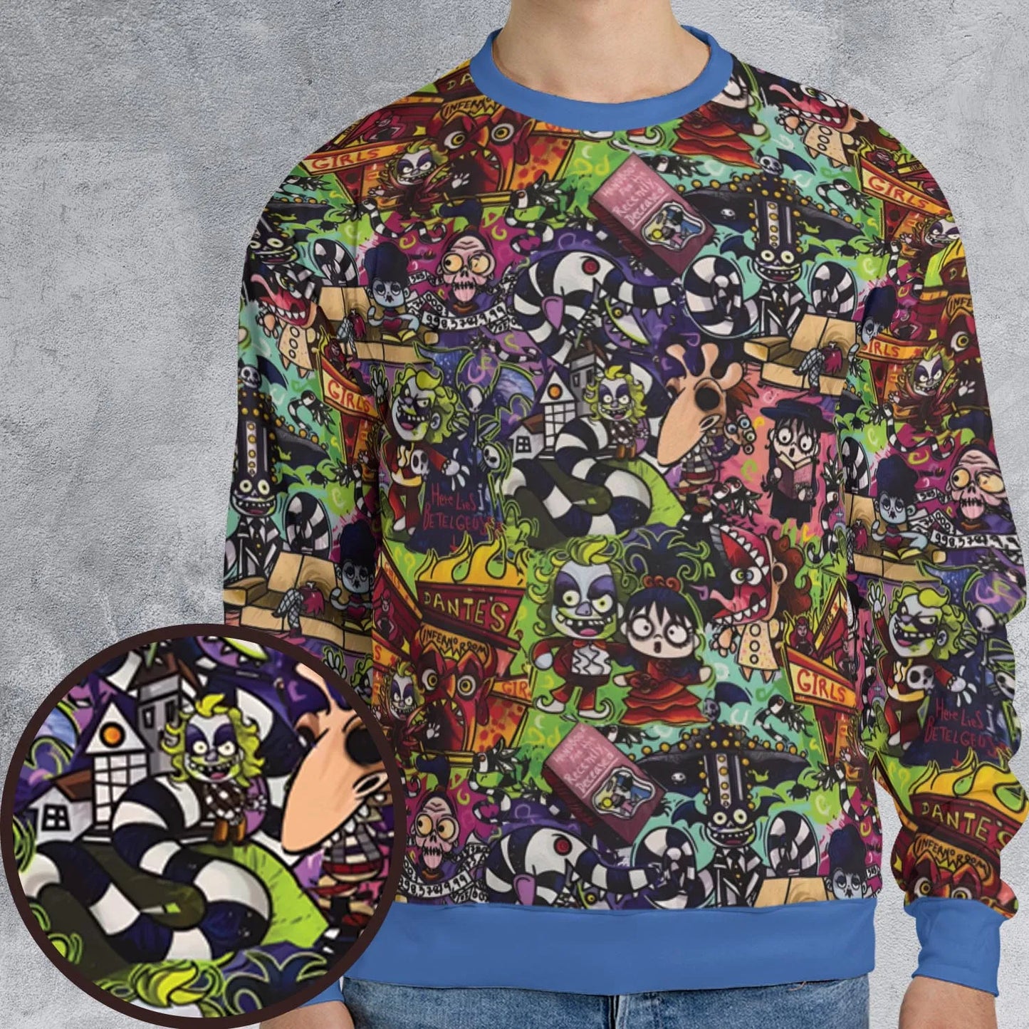 All-over Print Sweatshirt - 5UVX4SJZ