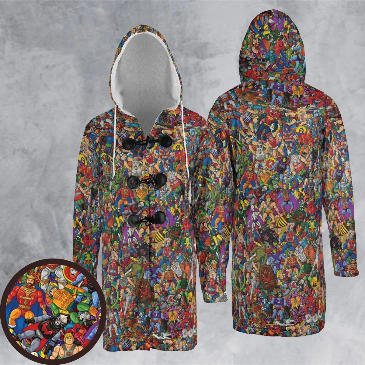 Hooded Cloak Coat - HS774JP4