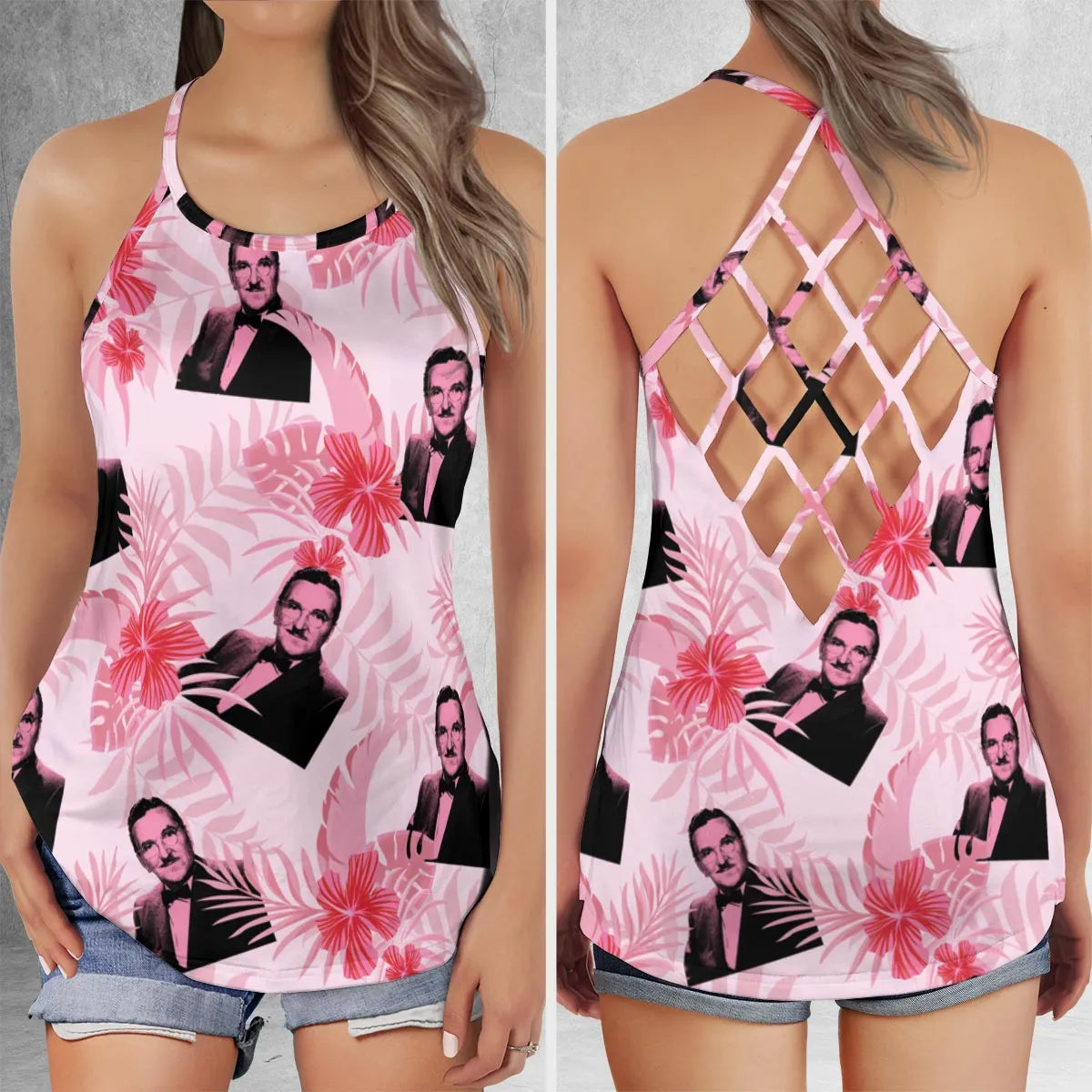 Criss Cross Tank Top - FC7HCNP9
