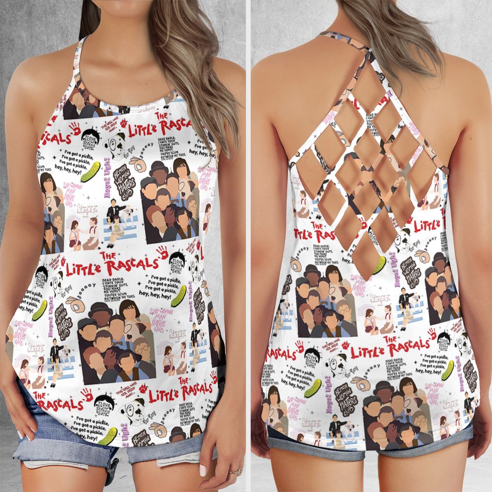 Criss Cross Tank Top - DHK66S6V -  - 1