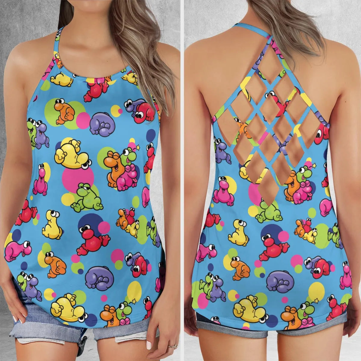 Criss Cross Tank Top - Z46WQBGT
