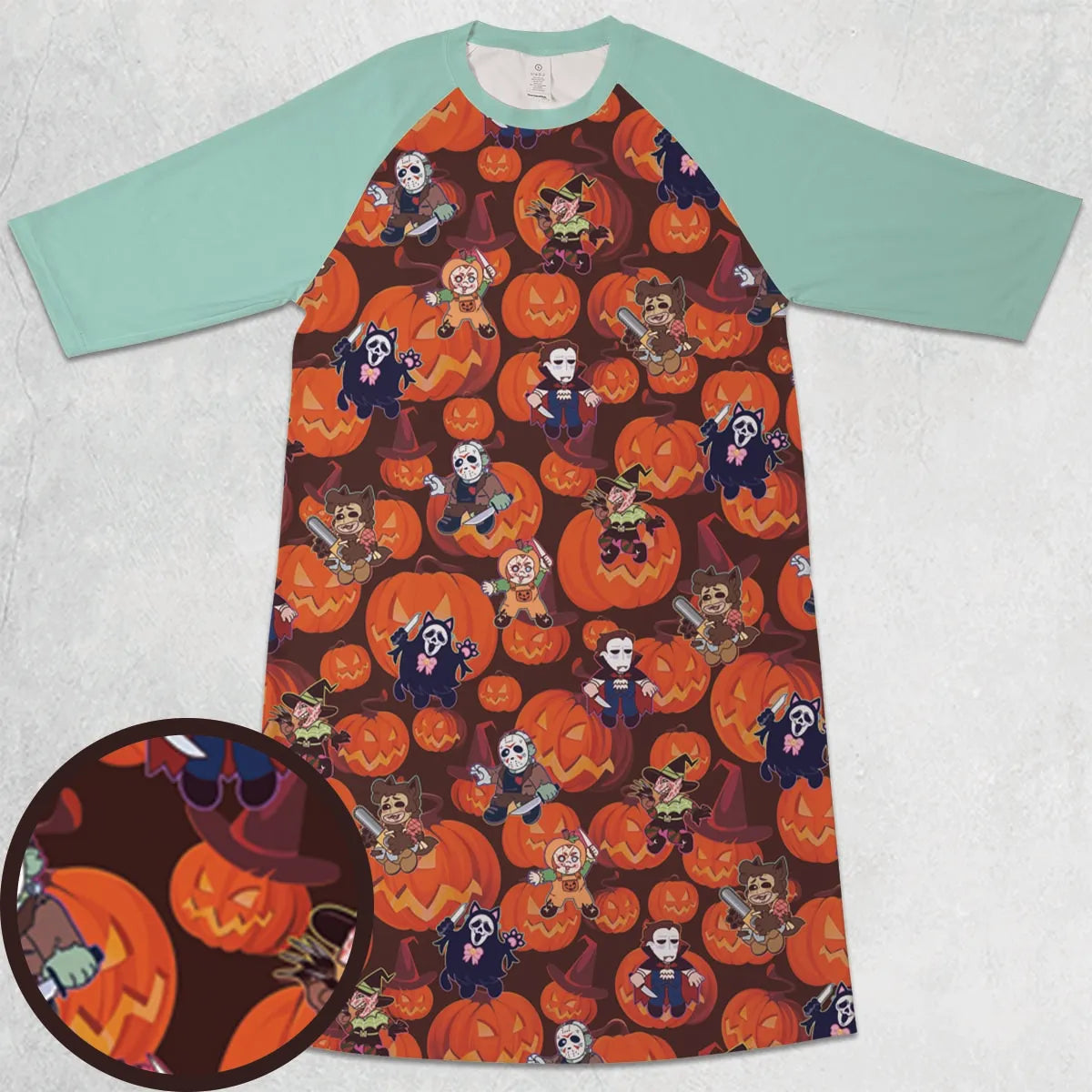 3/4 Sleeve Raglan Dress - 1NP6GD44