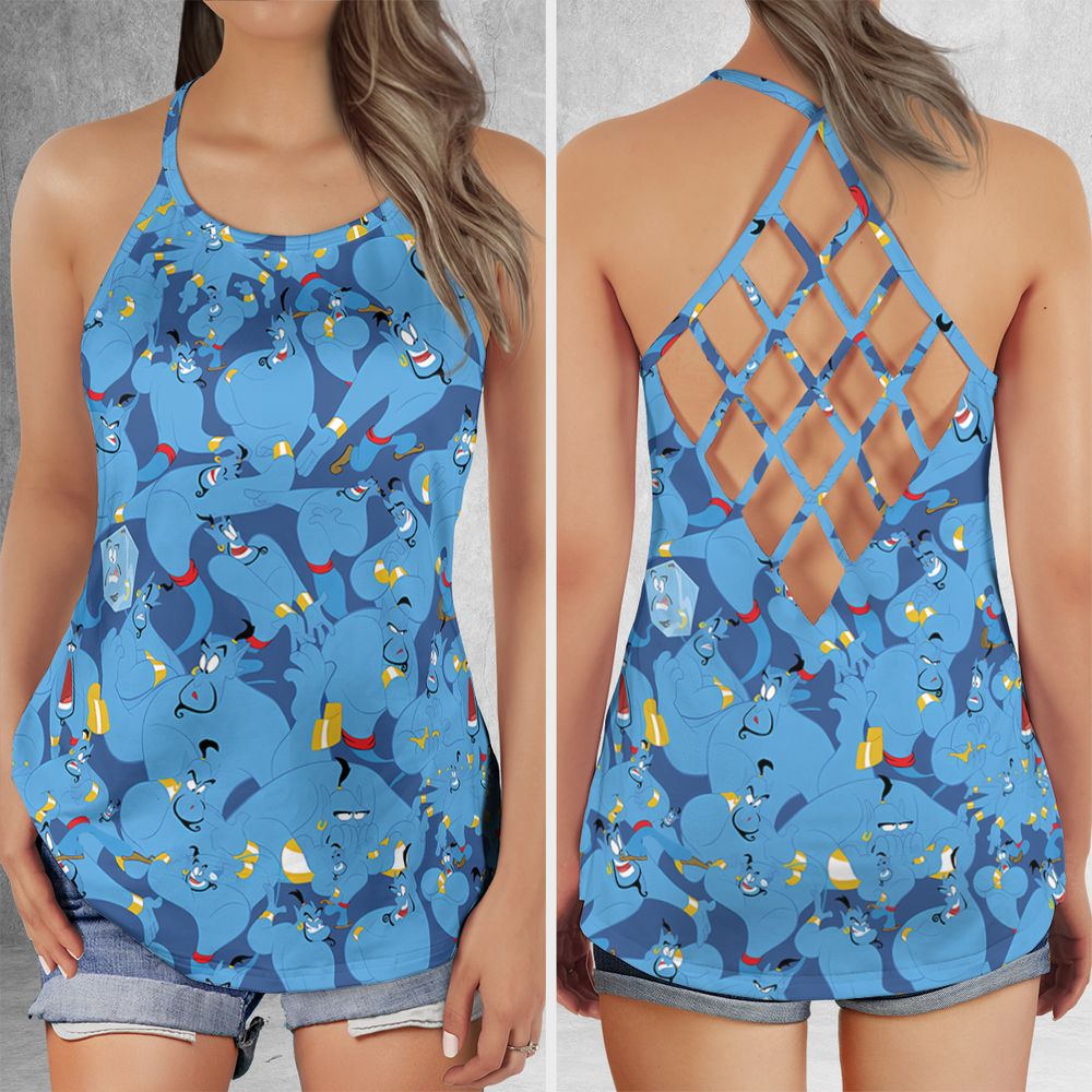 Criss Cross Tank Top - DCH2H1D6 -  - 1