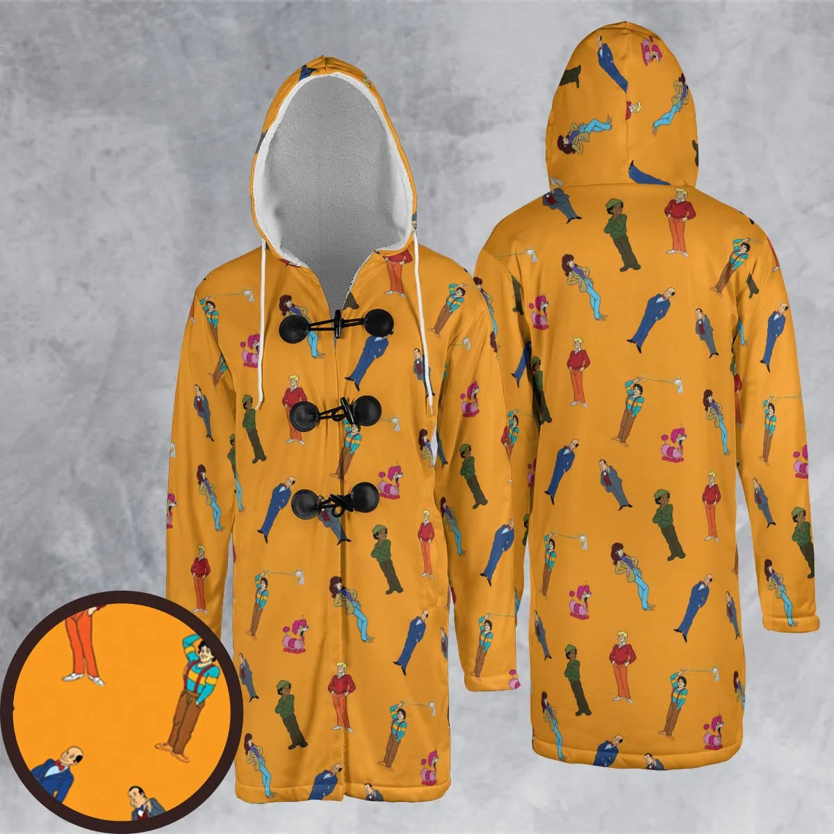 Hooded Cloak Coat - ELN1S4XR