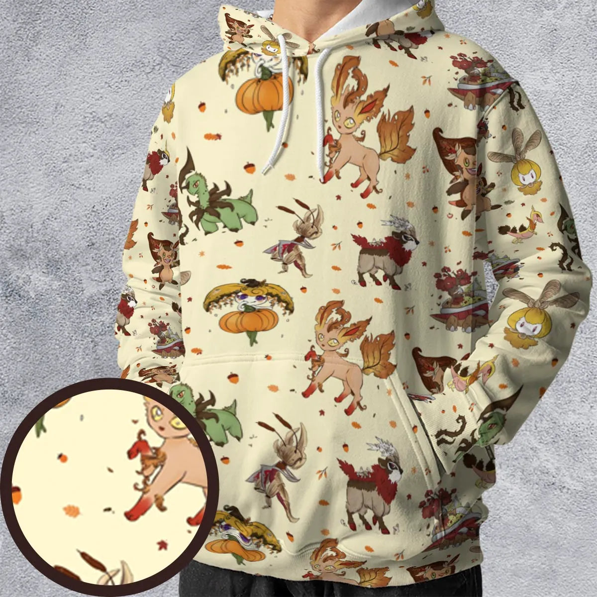 All-over Print Hoodie - 32HUKWKV