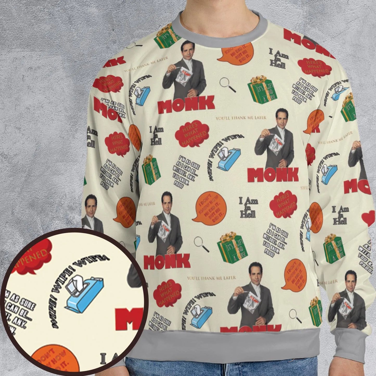 All-over Print Sweatshirt - M7Y6NU24