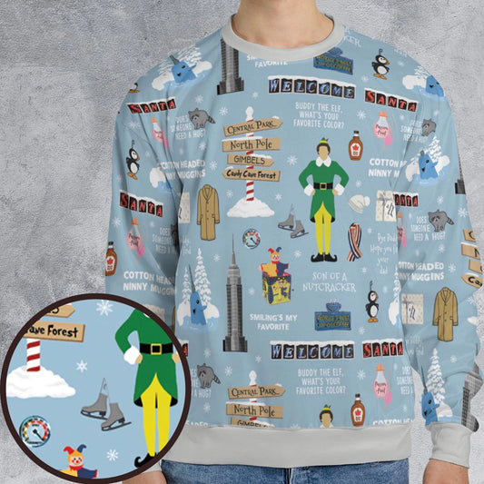 All-over Print Sweatshirt - X6E8FJ55