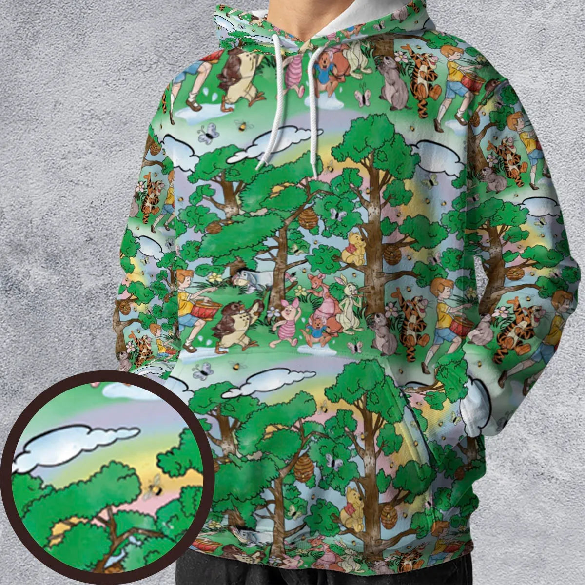 All-over Print Hoodie - ER3UQ9TL