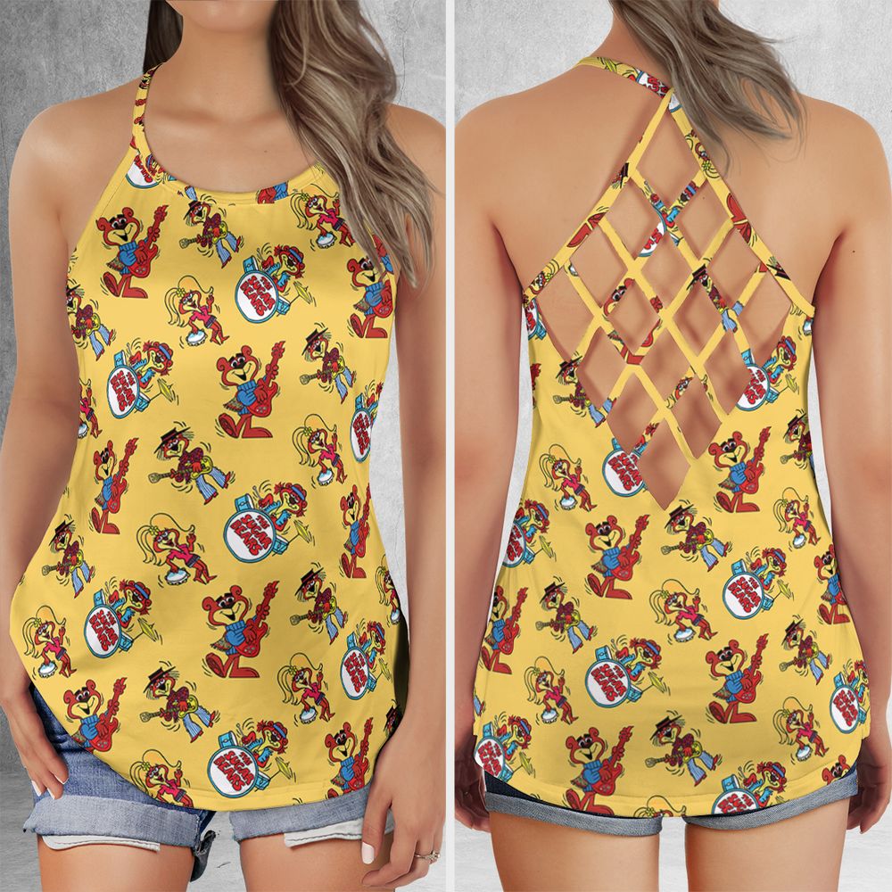 Criss Cross Tank Top - PJEQY9Z6 -  - 1