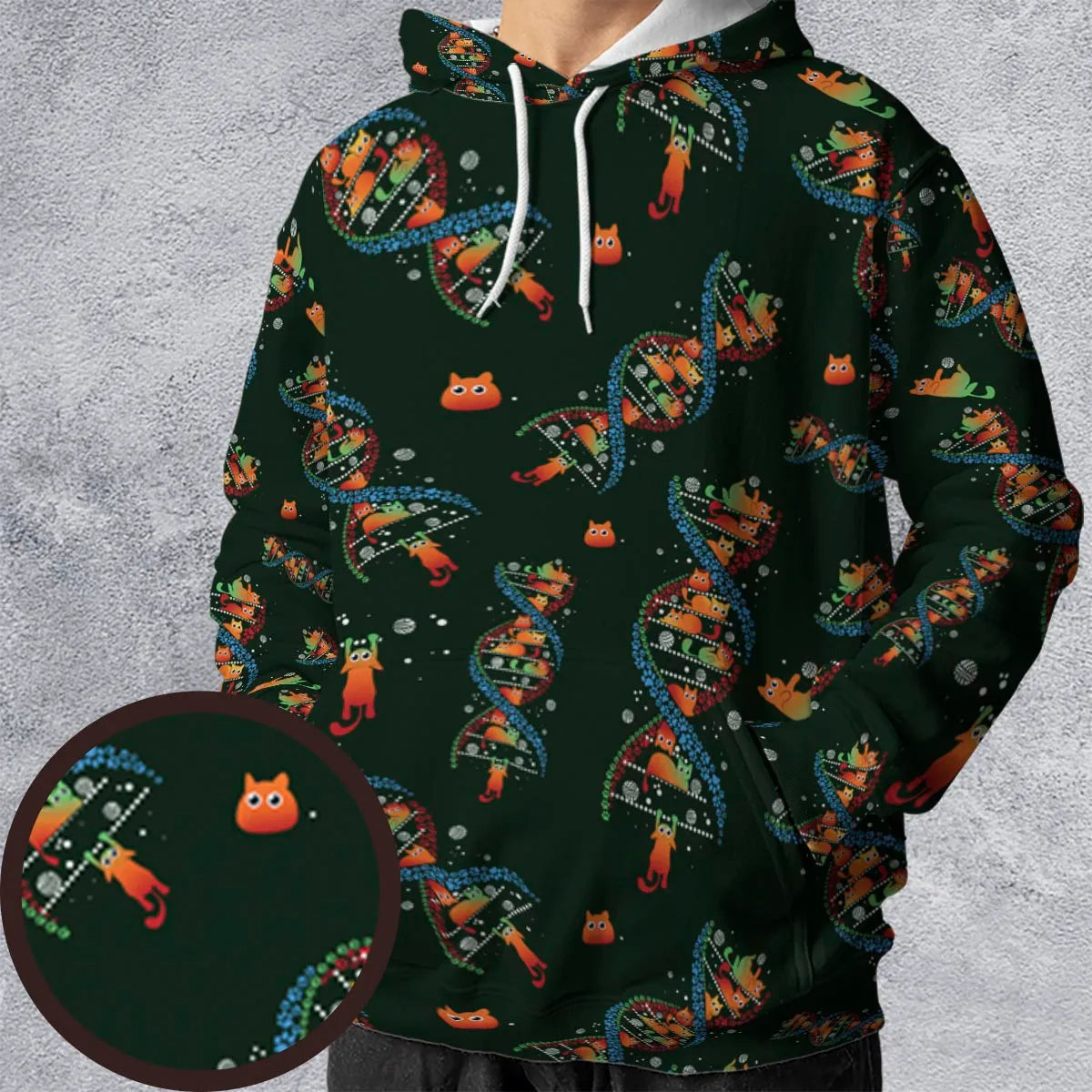 All-over Print Hoodie - T8M83GKQ