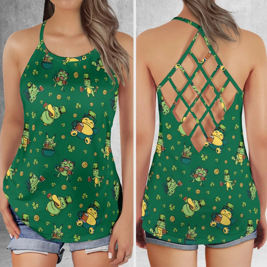 Criss Cross Tank Top - VD2RBDQQ