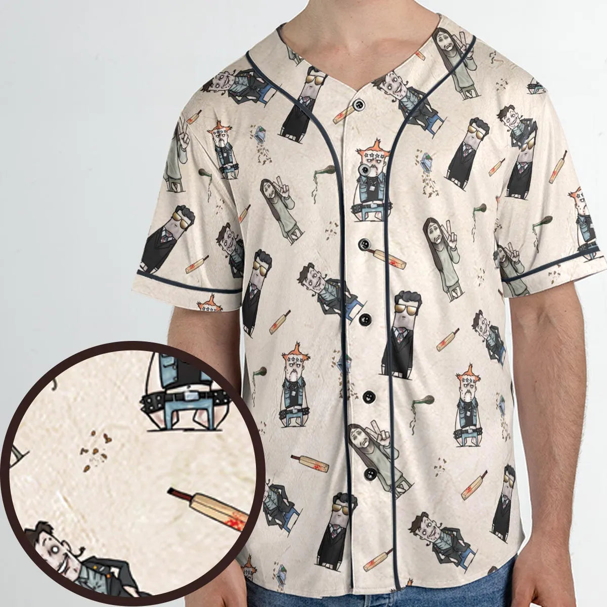 Unisex Baseball Jersey - D6WK94KC