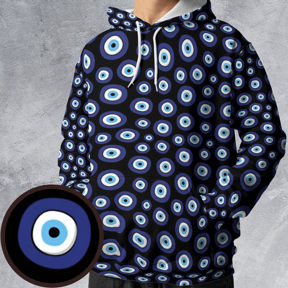Greek Evil Eye Pattern -  - 1