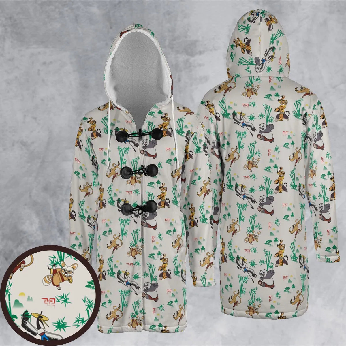 Hooded Cloak Coat - 92ZVAT4E