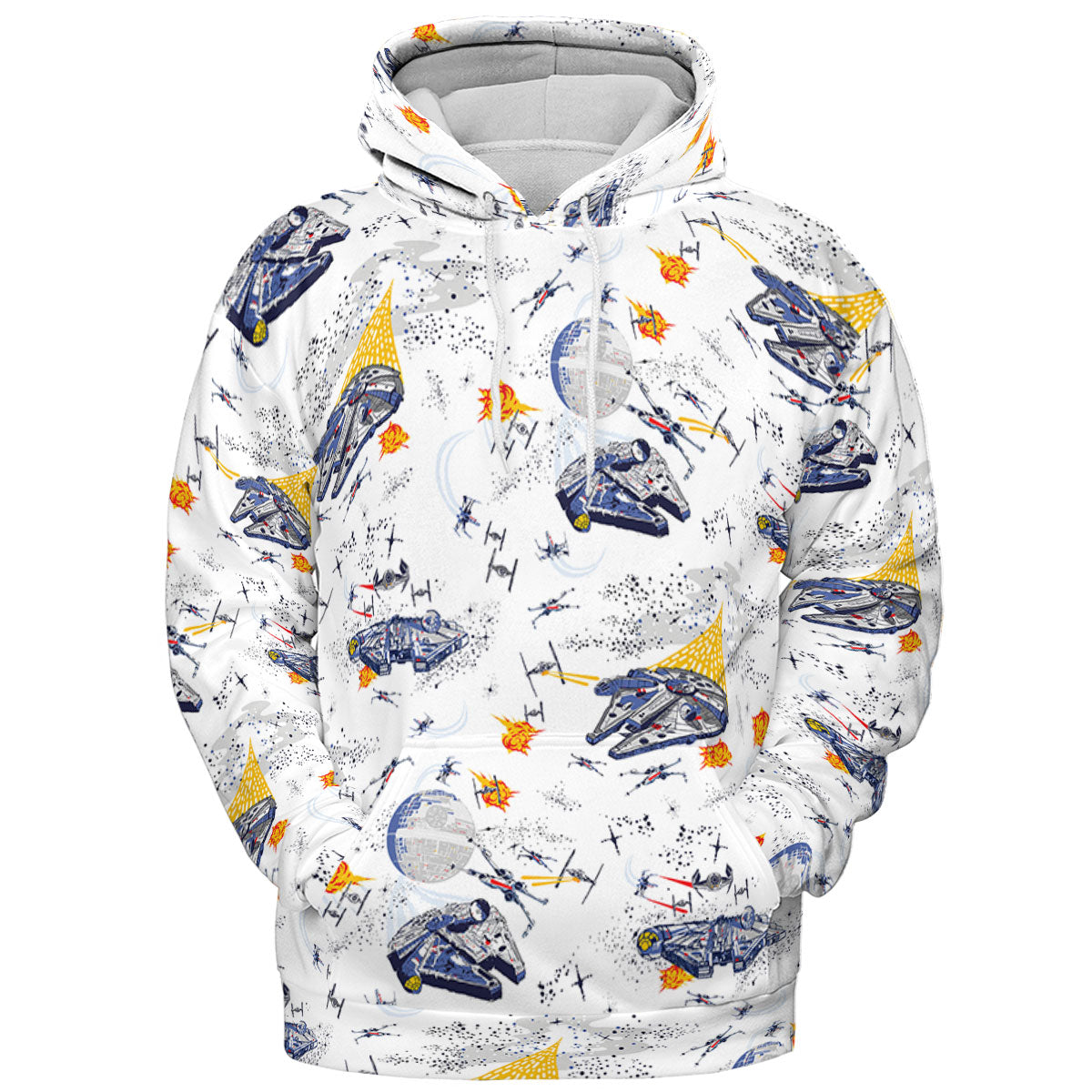 All-over Print Hoodie - AUX5H39H