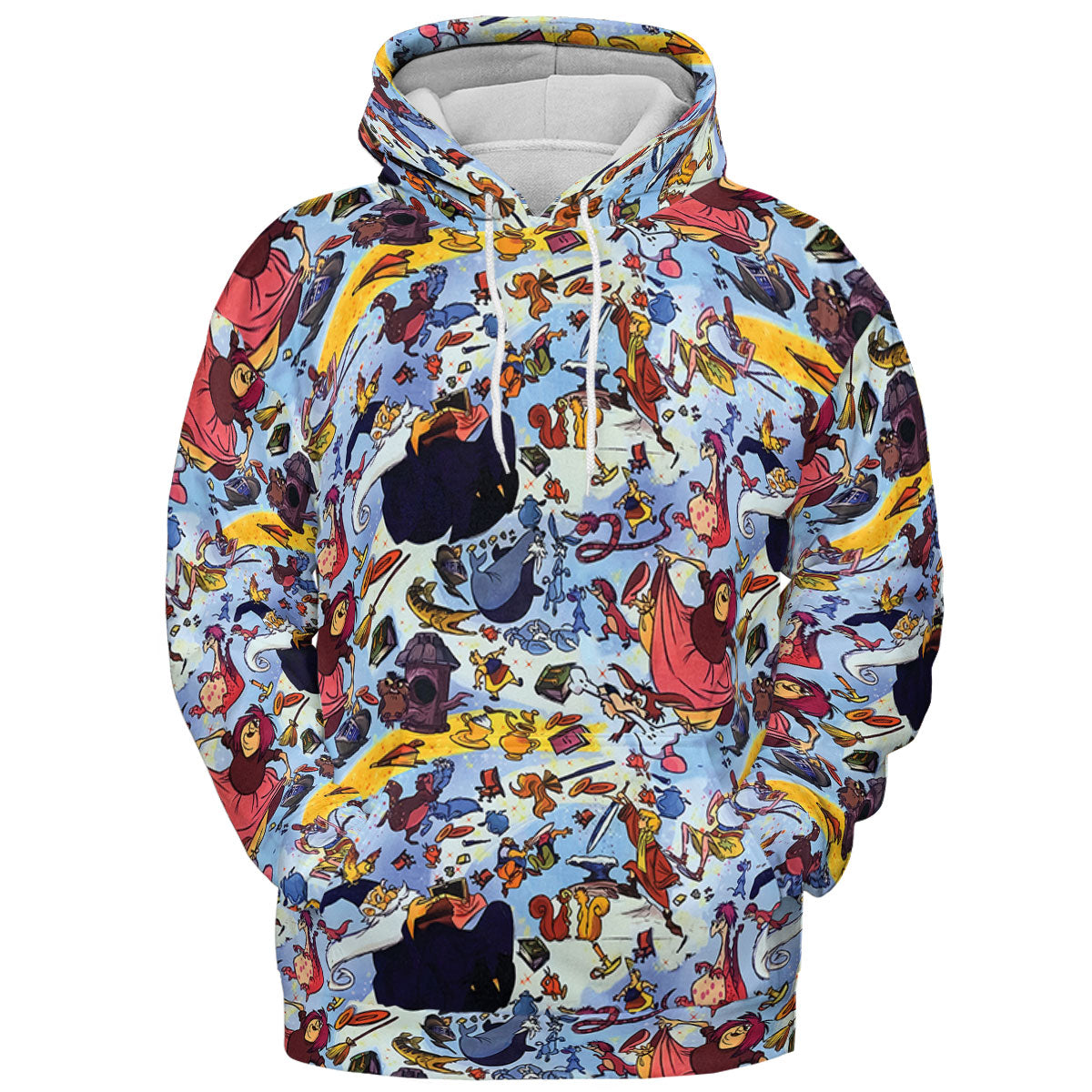 All-over Print Hoodie - YLJVE6Z4