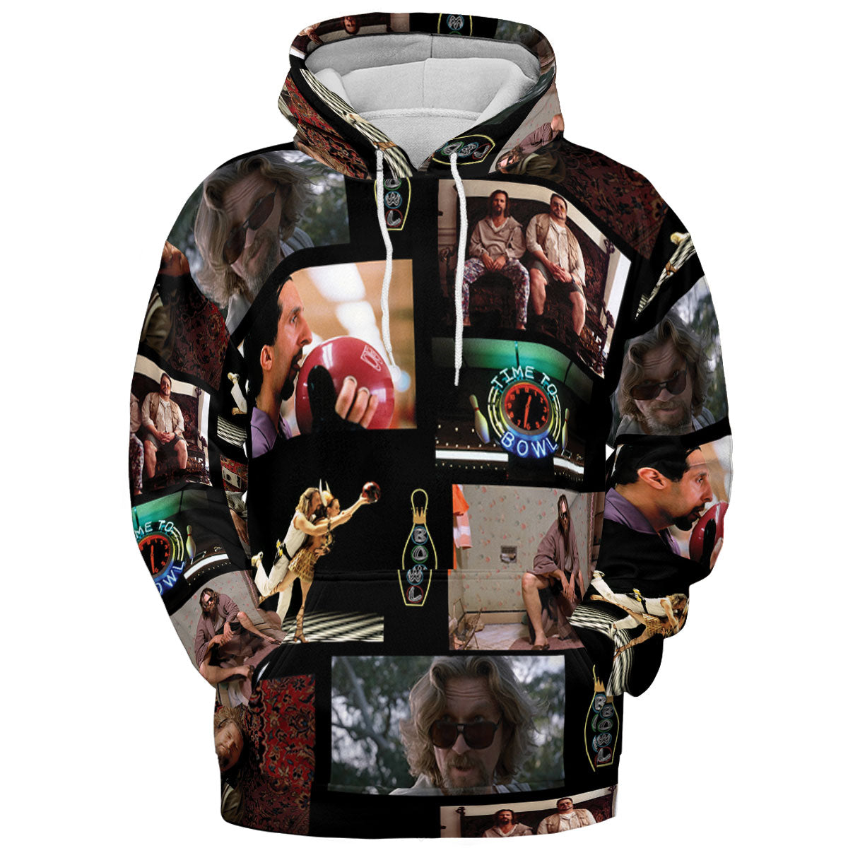 All-over Print Hoodie - KQ44UFKS