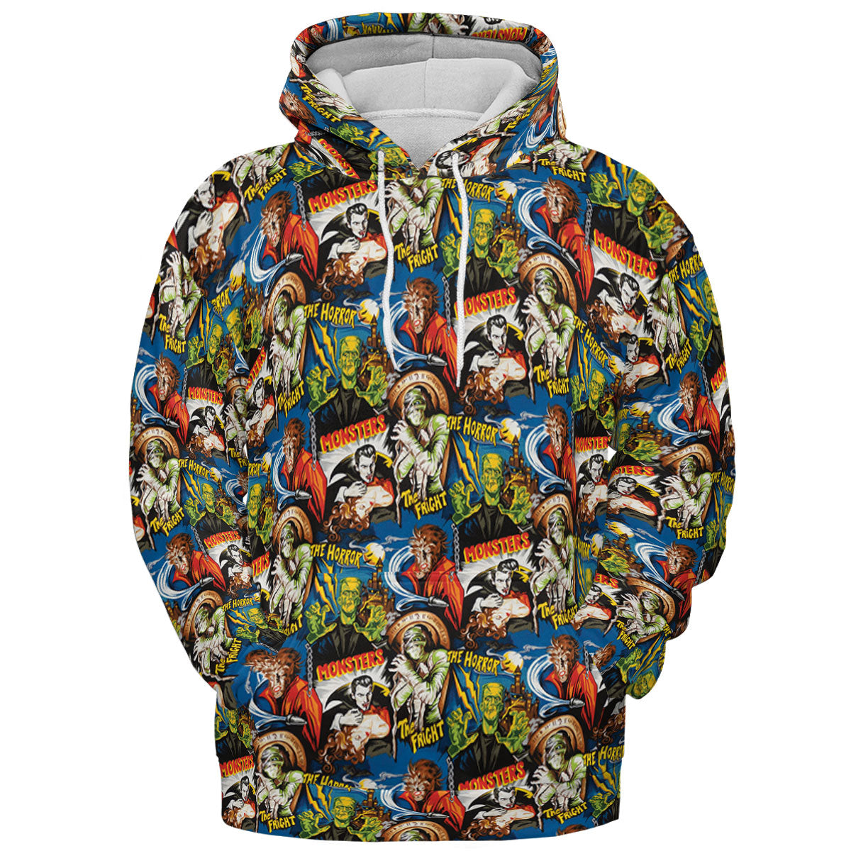 All-over Print Hoodie - QEE9759Z