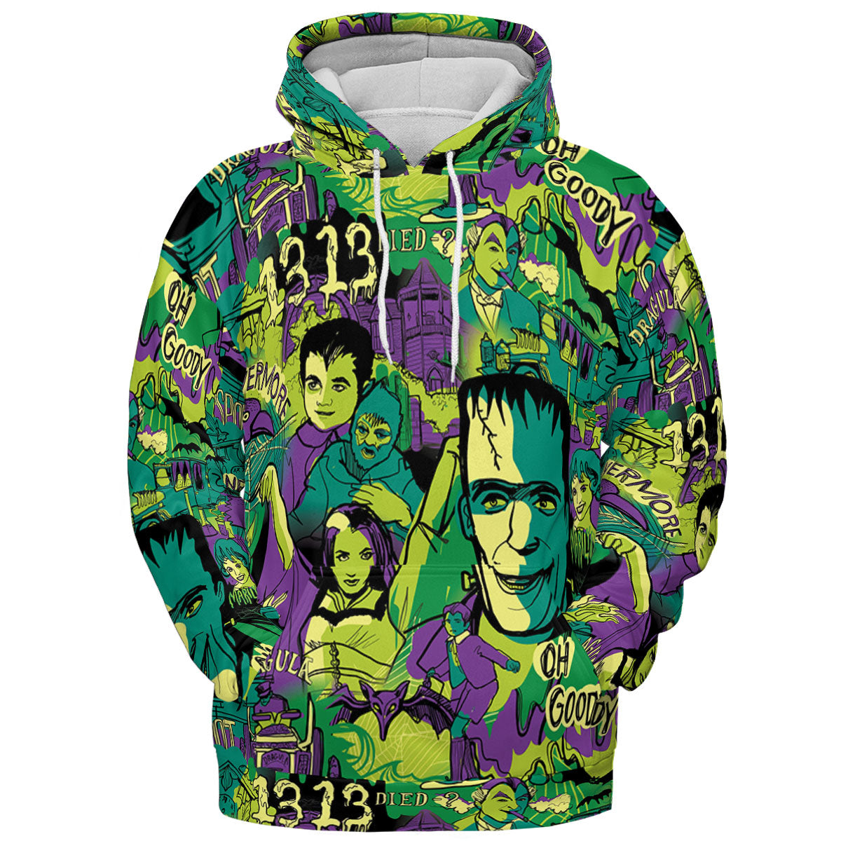All-over Print Hoodie - 9HXVPMZR