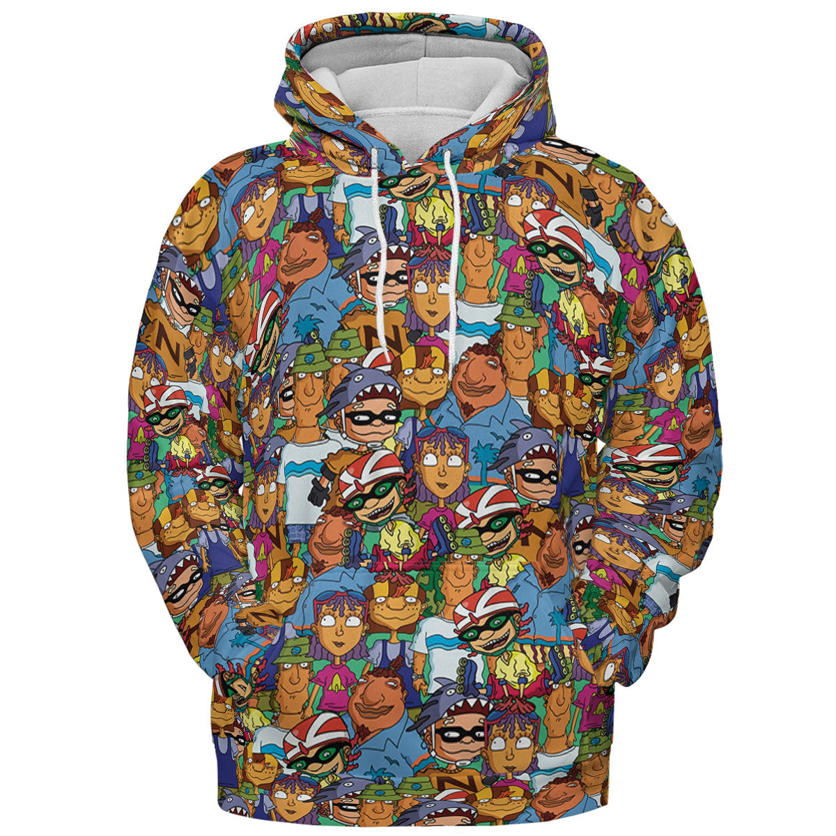 All-over Print Hoodie - 96Q8ESSG