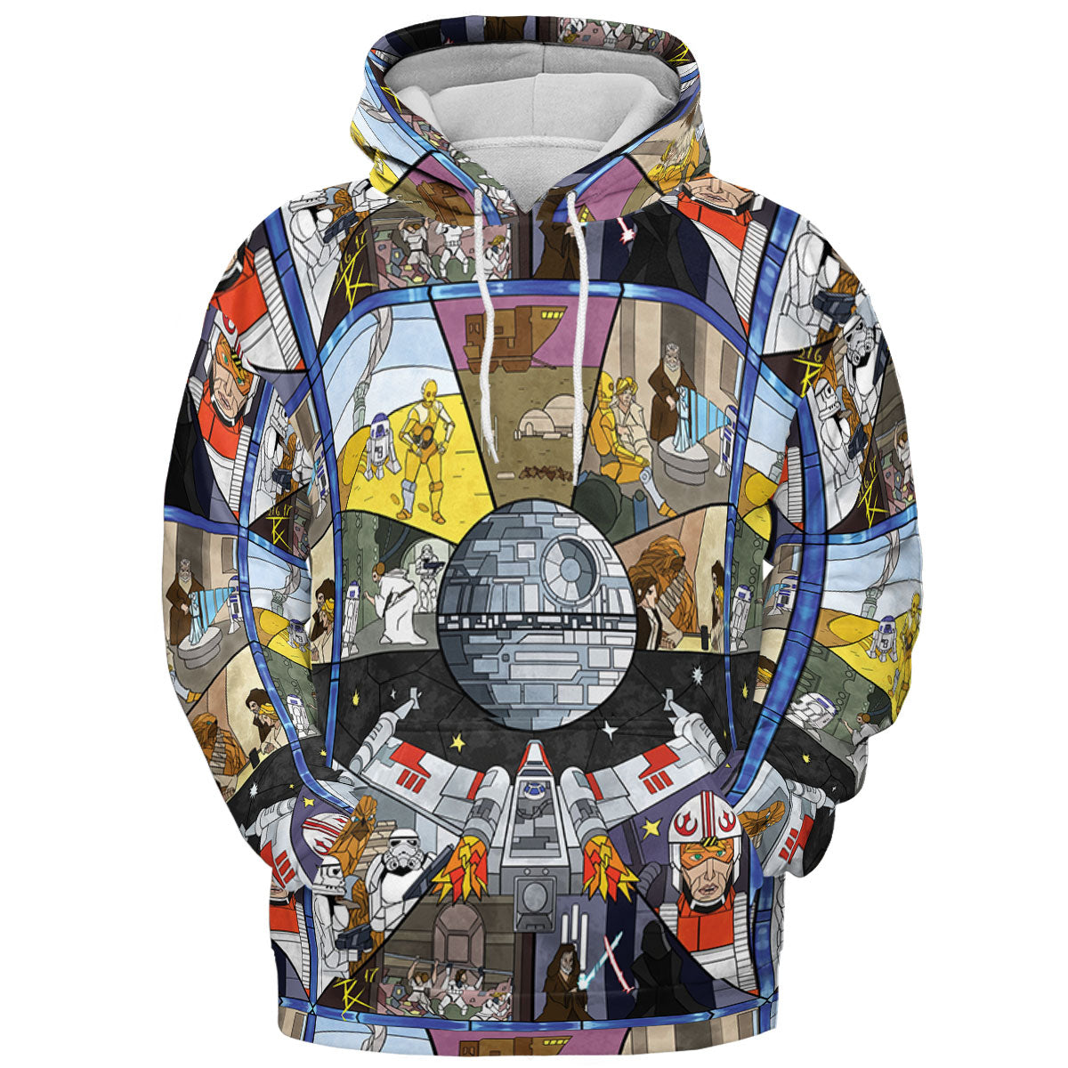 All-over Print Hoodie - KMQE1BT1