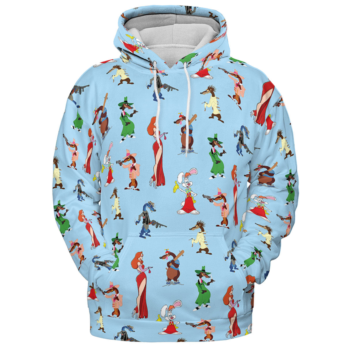 All-over Print Hoodie - 56YG3WAV
