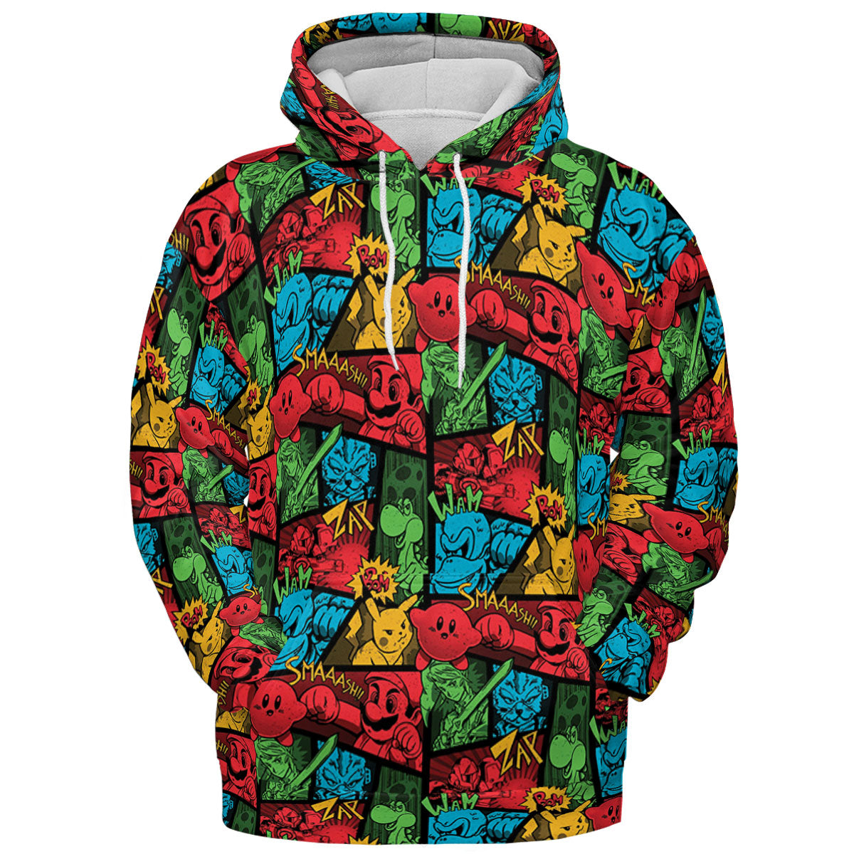 All-over Print Hoodie - 2KM6UTDG