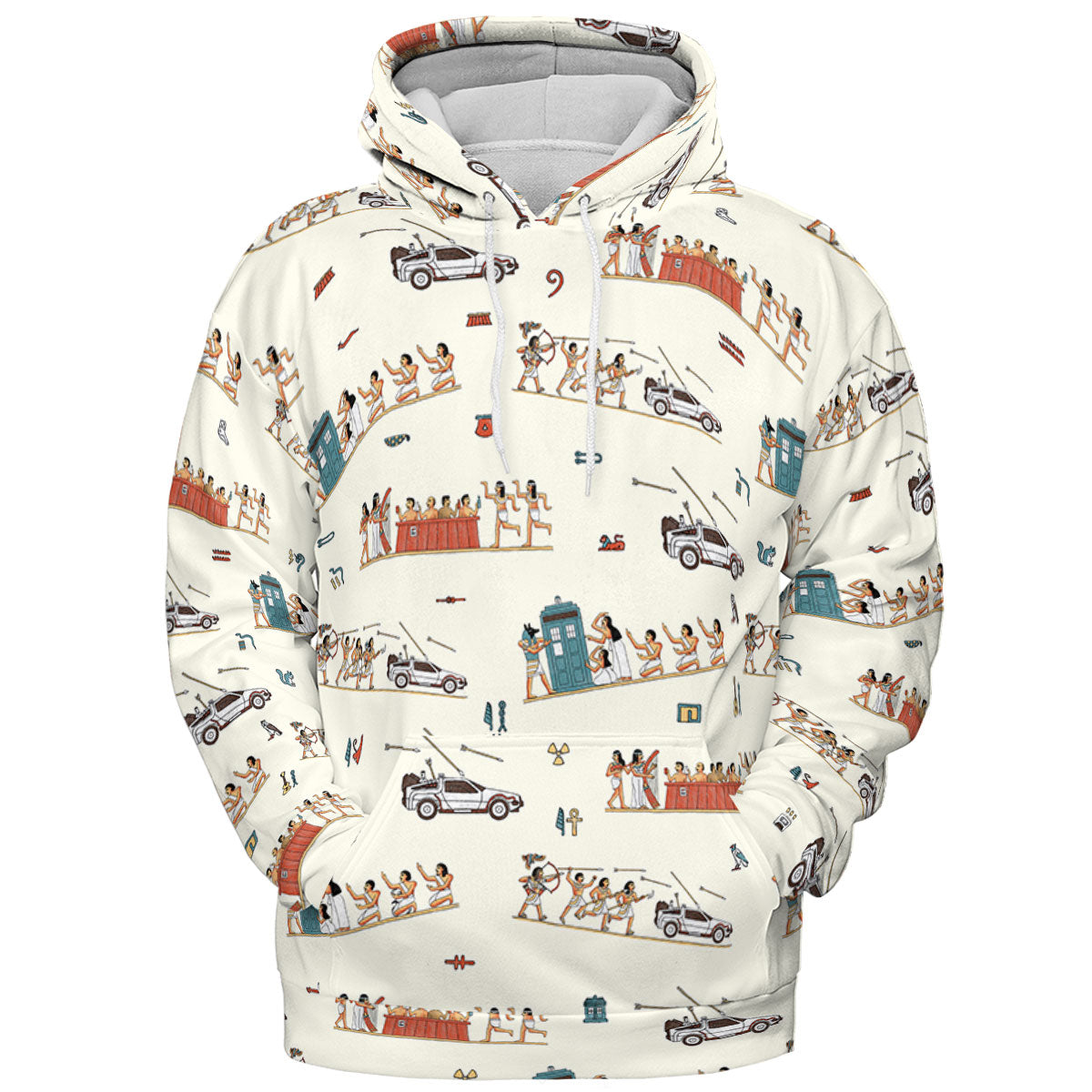 All-over Print Hoodie - 9WY8HTNR