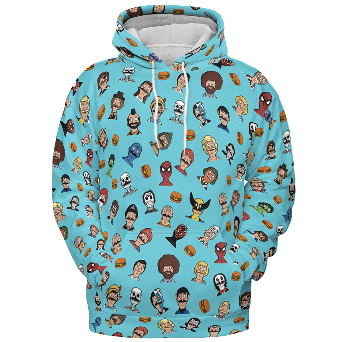 All-over Print Hoodie - D848WR3Q
