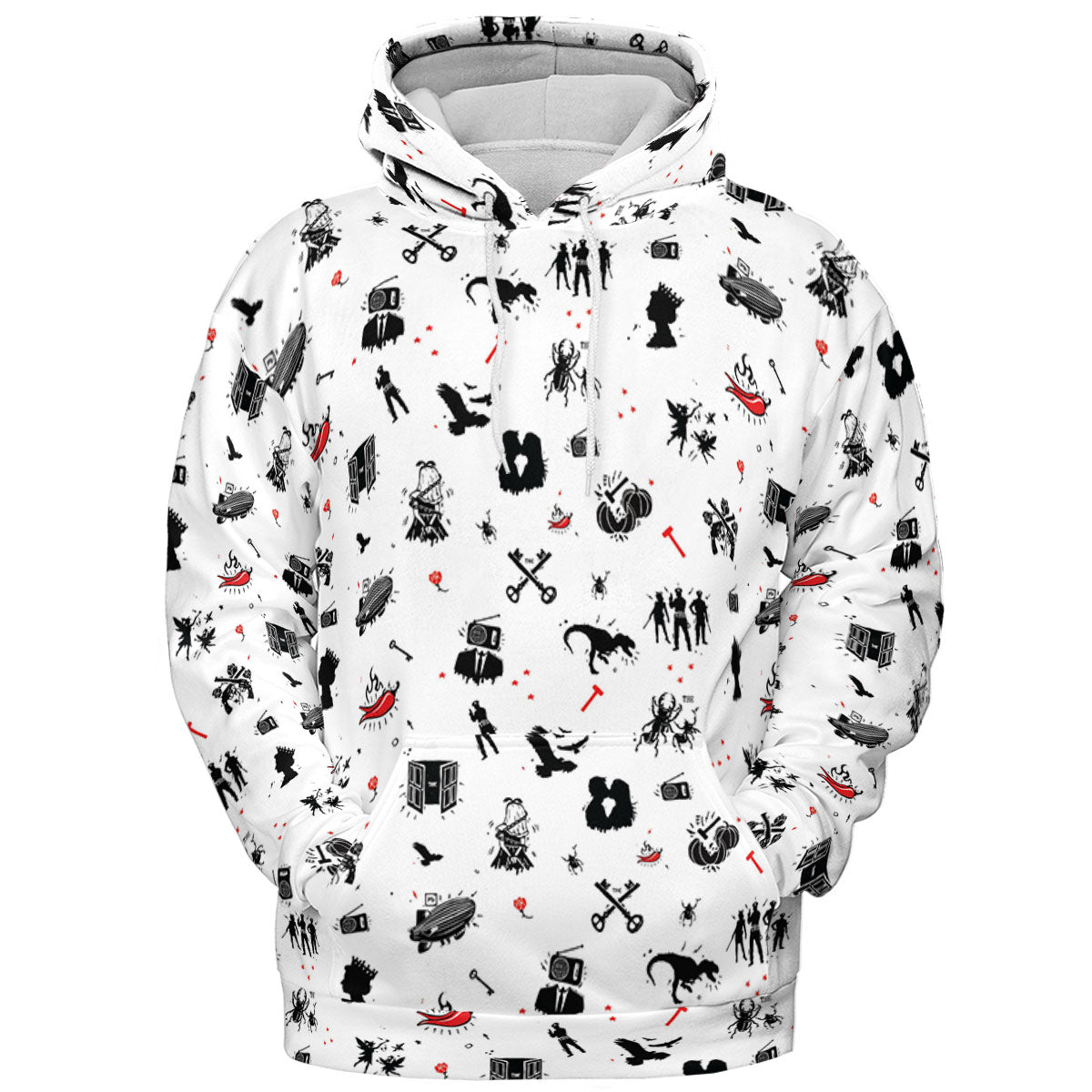 All-over Print Hoodie - E3NWUUQ8