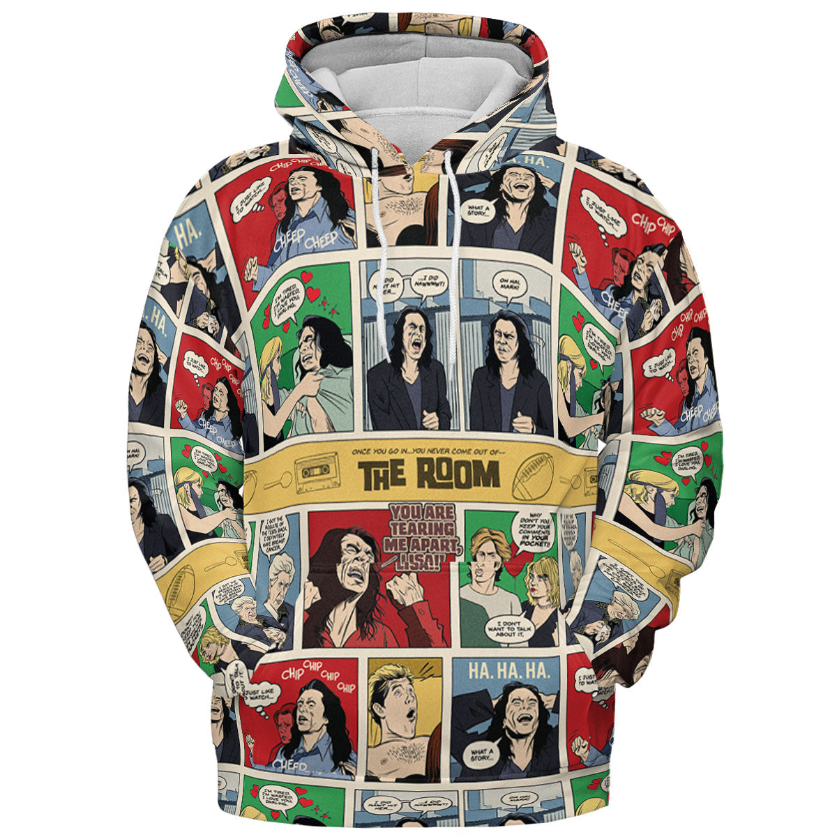 All-over Print Hoodie - 4LT5W55L