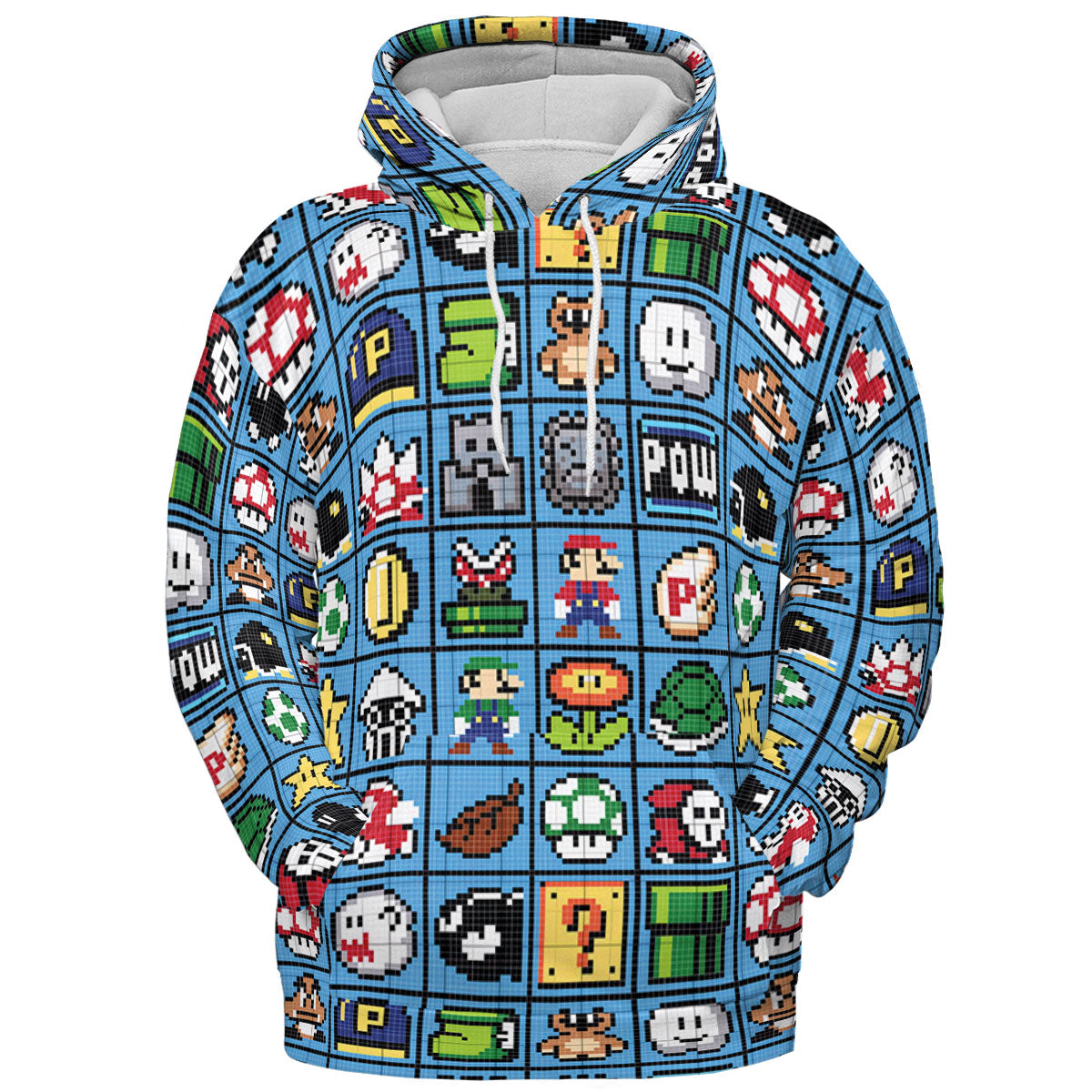 All-over Print Hoodie - 1EANMJKE