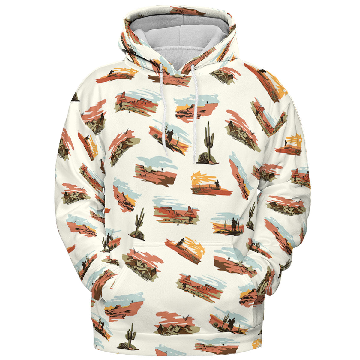 All-over Print Hoodie - RYZNRTNU