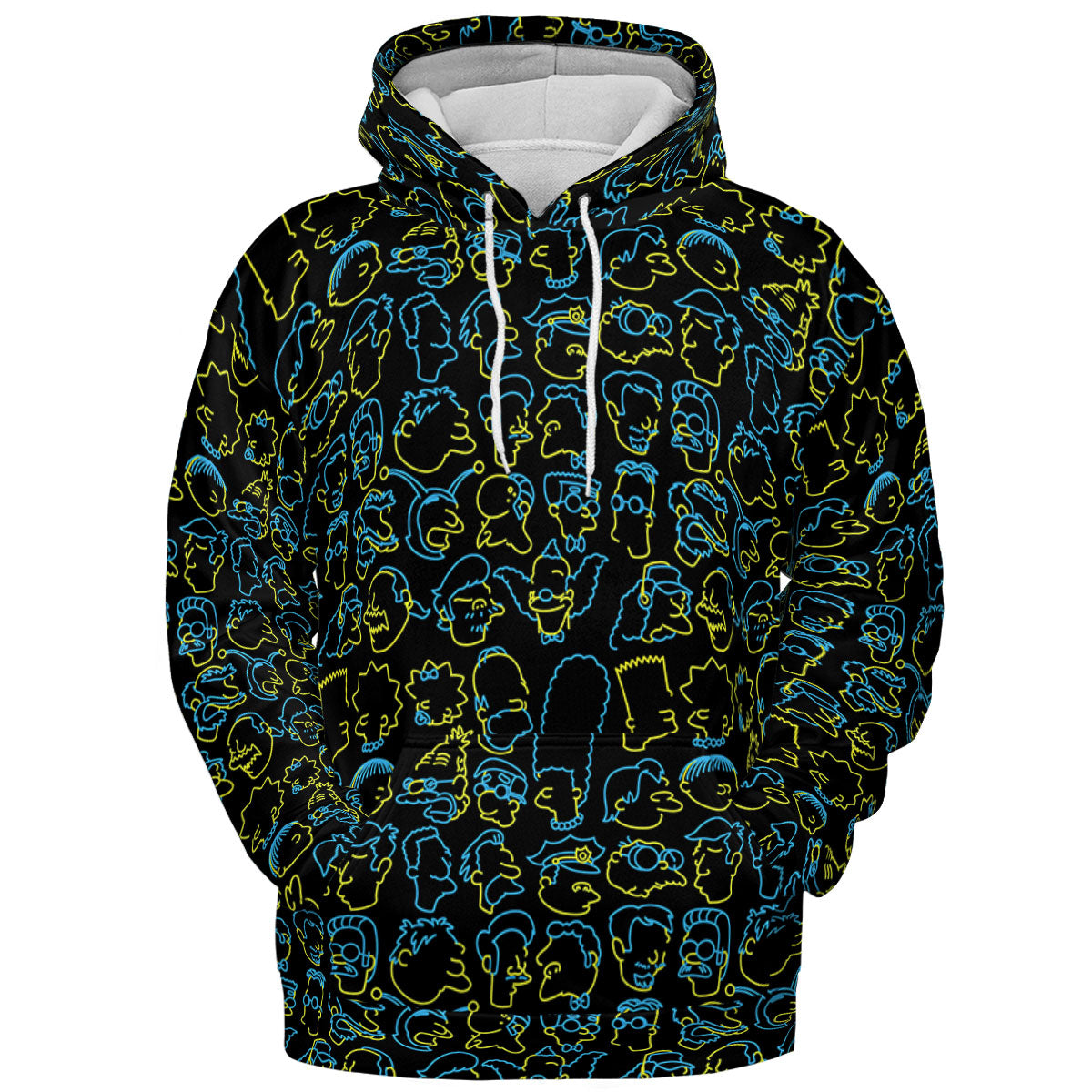 All-over Print Hoodie - 988EGMJX