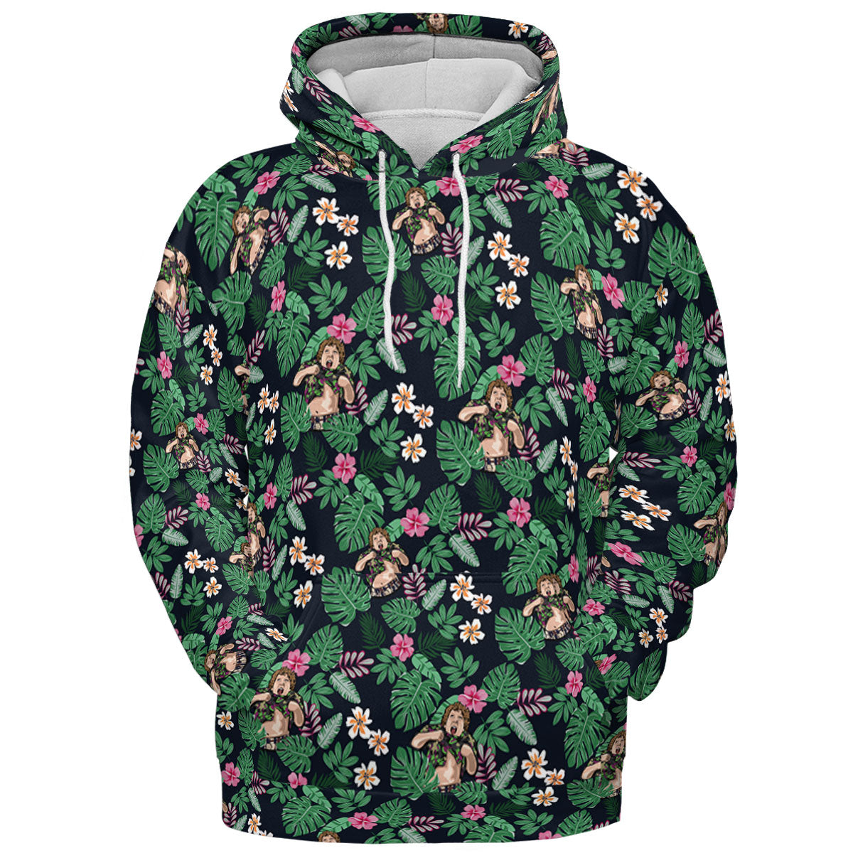 All-over Print Hoodie - UQRQL618
