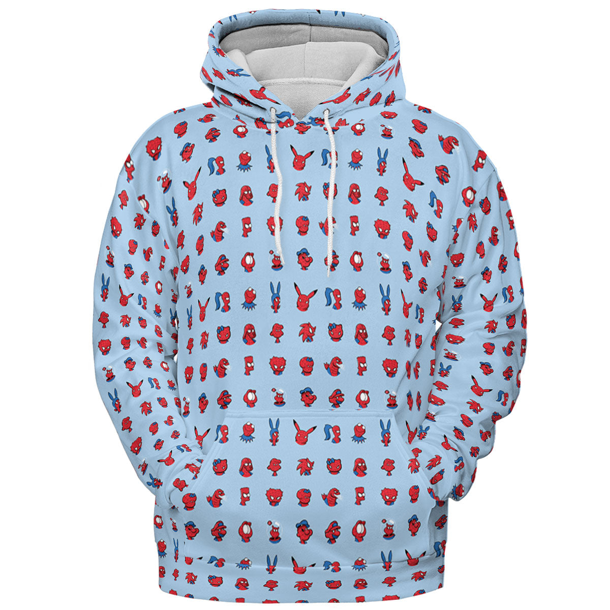 All-over Print Hoodie - 7CYGB4E5