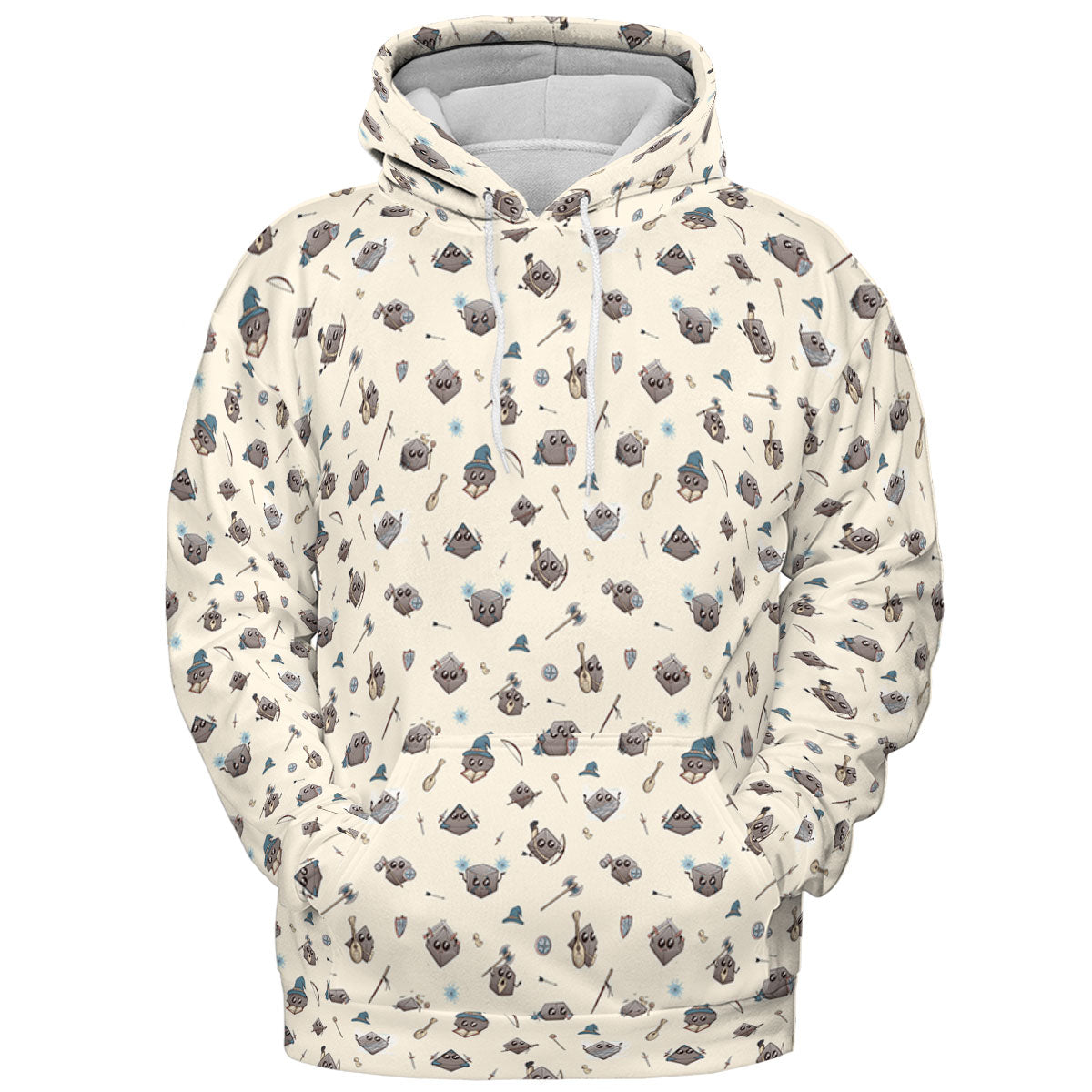 All-over Print Hoodie - B4ZSNAJ6