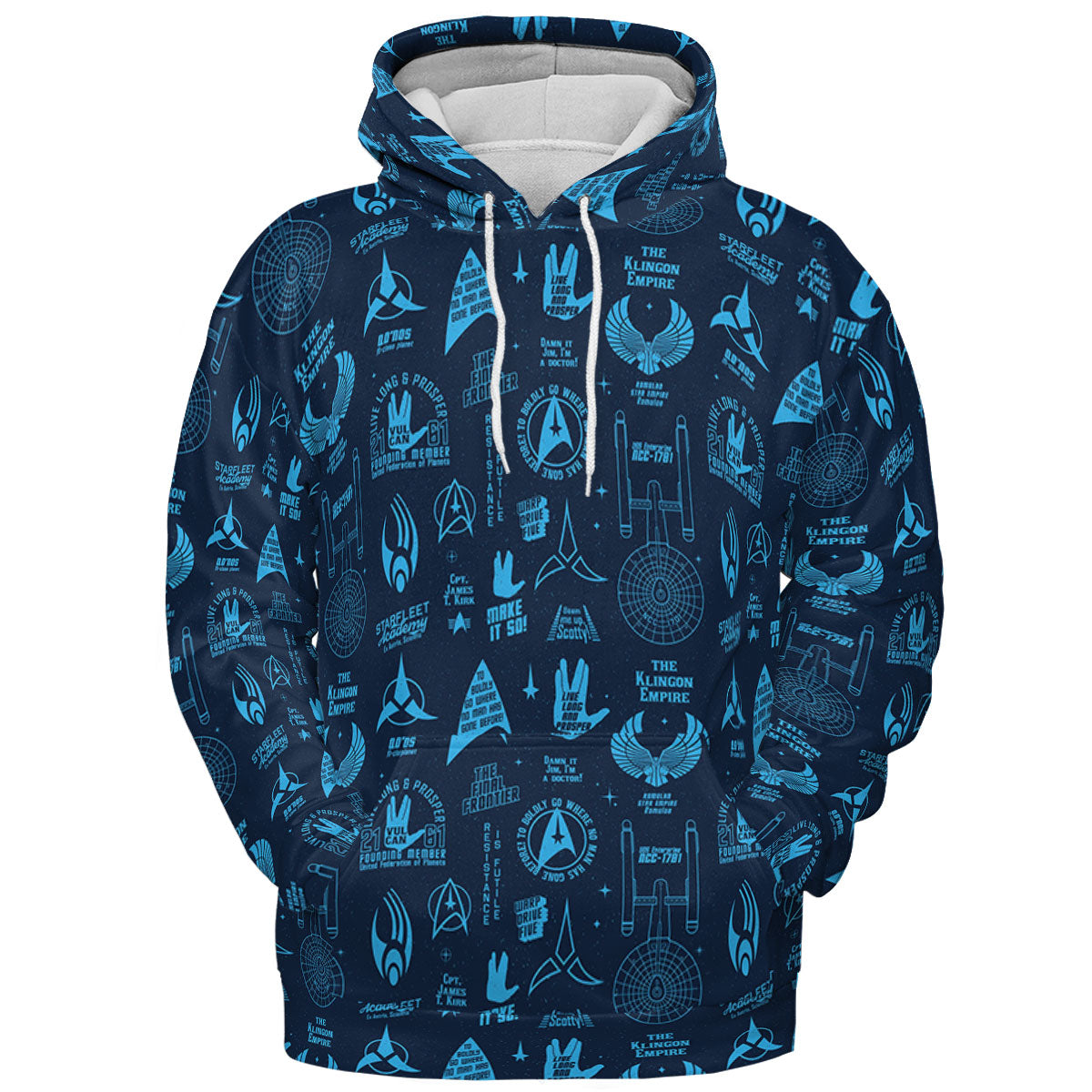 All-over Print Hoodie - X9CSTZCD